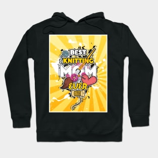 best knitting mom ever Hoodie